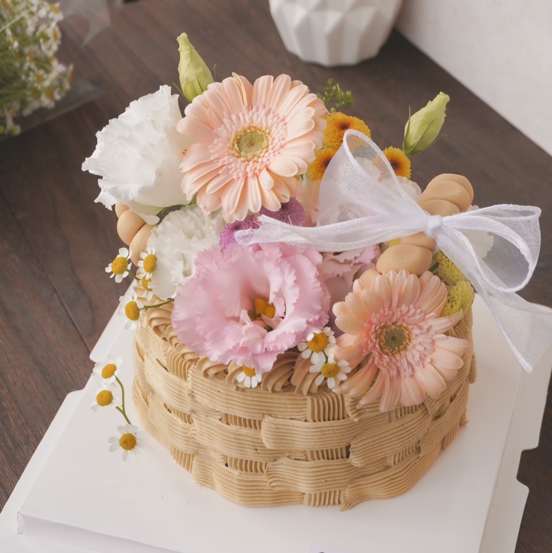 花籃奶油霜蛋糕