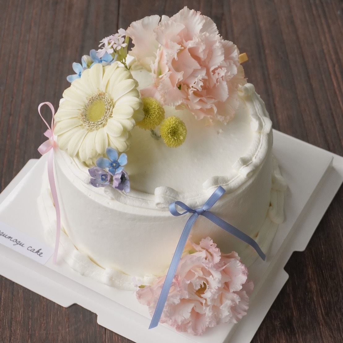 繽紛花緞花藝蛋糕